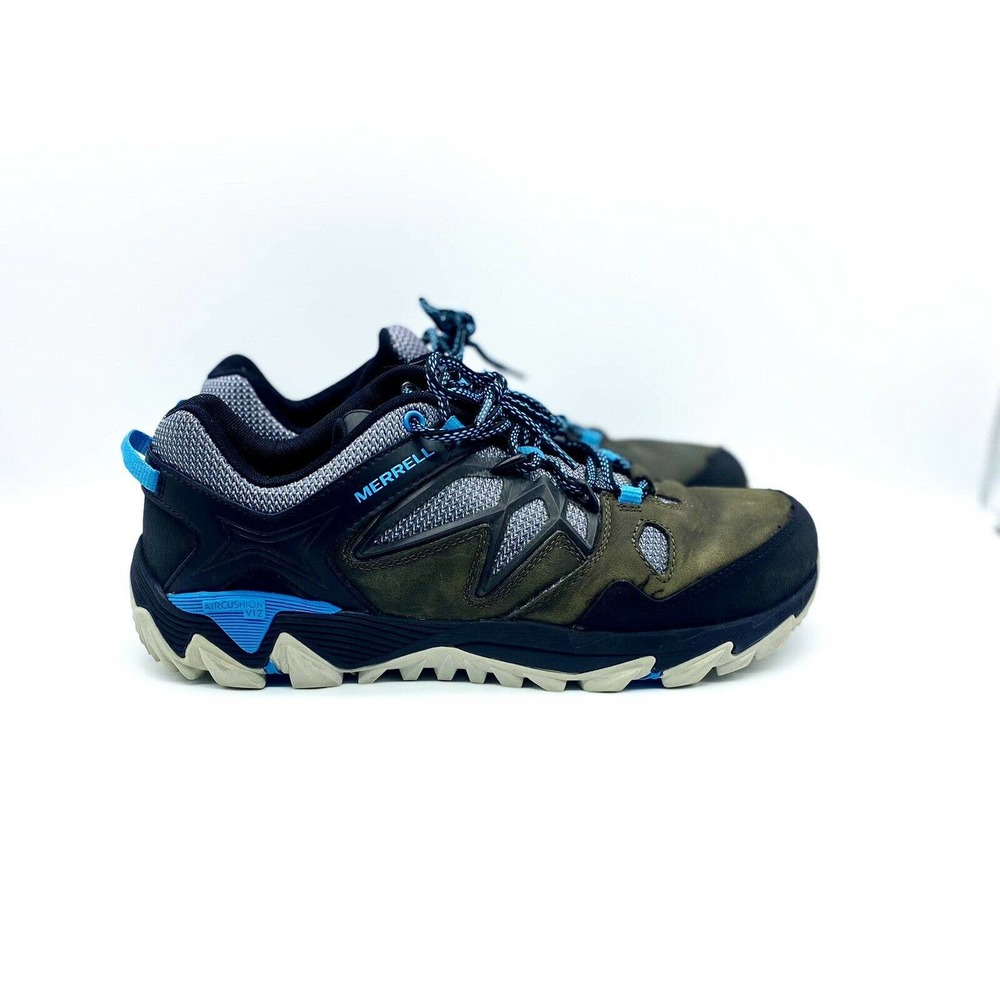 Merrell J09423 All‎ Out Blaze 2 Hiking Shoes Men Size 8 Turbulence Cyan
